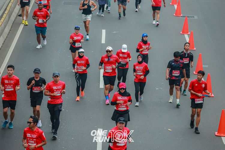 Race photo from ONE RUN 10K 2025