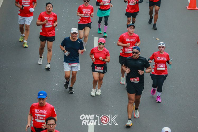 Race photo from ONE RUN 10K 2025