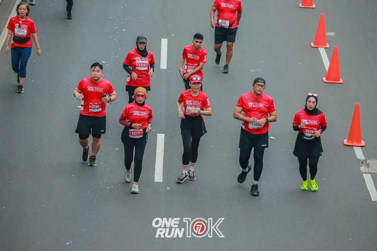 Race photo from ONE RUN 10K 2025