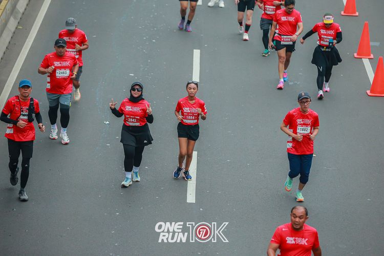 Race photo from ONE RUN 10K 2025
