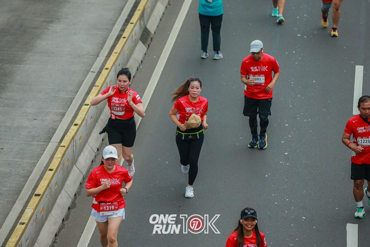 Race photo from ONE RUN 10K 2025