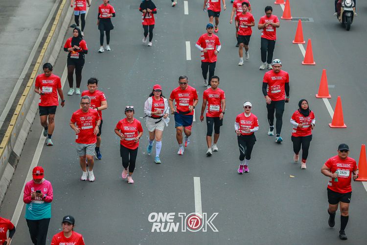 Race photo from ONE RUN 10K 2025