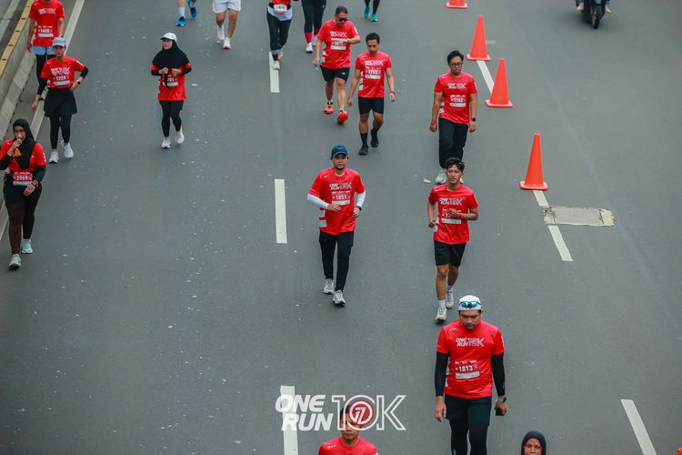 Race photo from ONE RUN 10K 2025