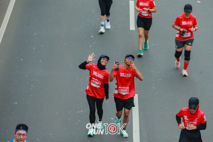 Race photo from ONE RUN 10K 2025