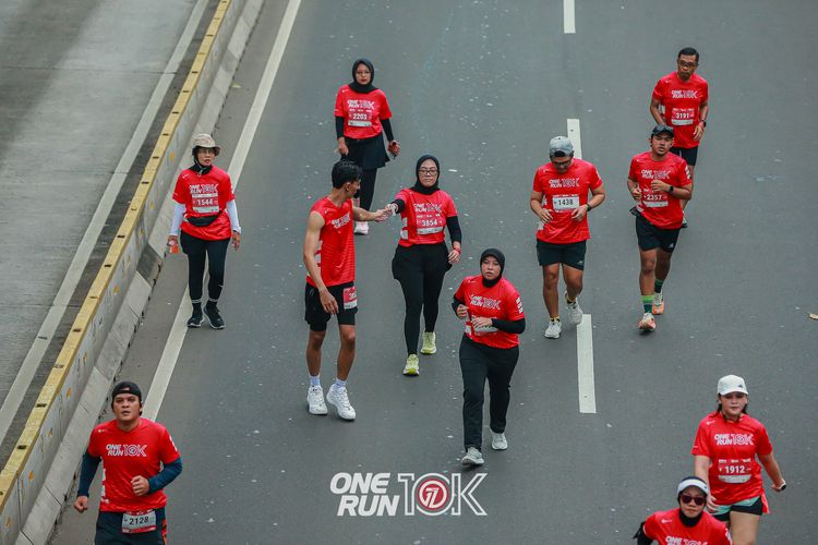Race photo from ONE RUN 10K 2025