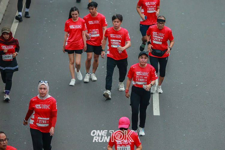 Race photo from ONE RUN 10K 2025