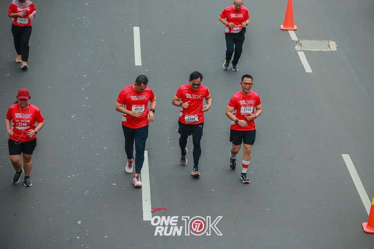 Race photo from ONE RUN 10K 2025