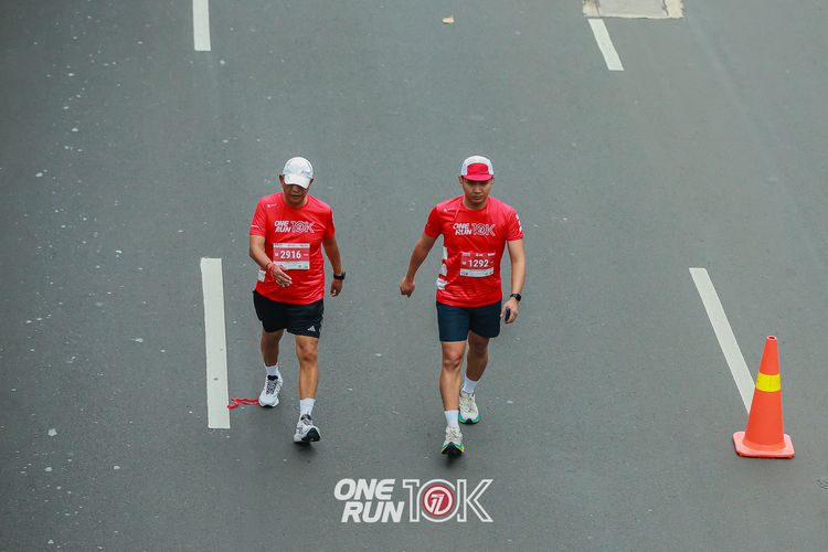 Race photo from ONE RUN 10K 2025