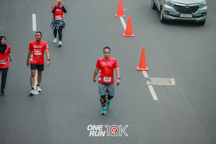 Race photo from ONE RUN 10K 2025