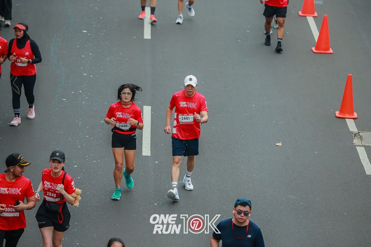 Race photo from ONE RUN 10K 2025