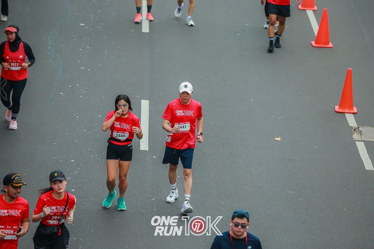 Race photo from ONE RUN 10K 2025