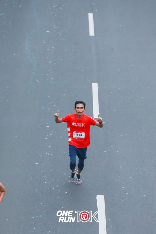 Race photo from ONE RUN 10K 2025