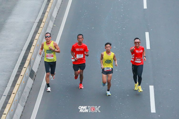 Race photo from ONE RUN 10K 2025