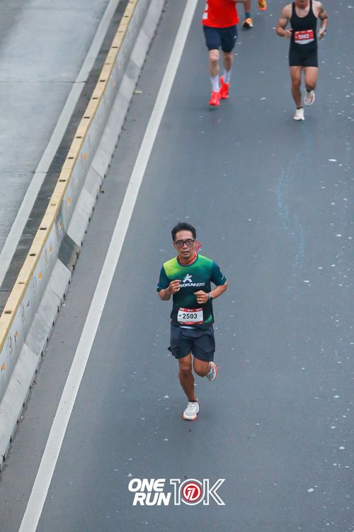 Race photo from ONE RUN 10K 2025