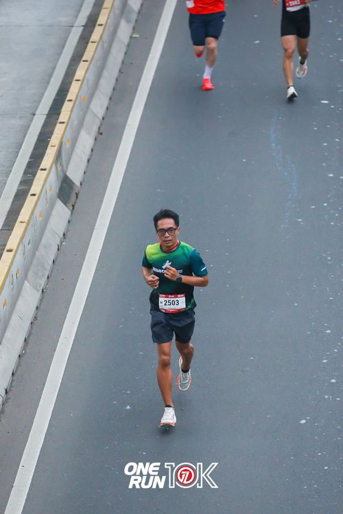 Race photo from ONE RUN 10K 2025