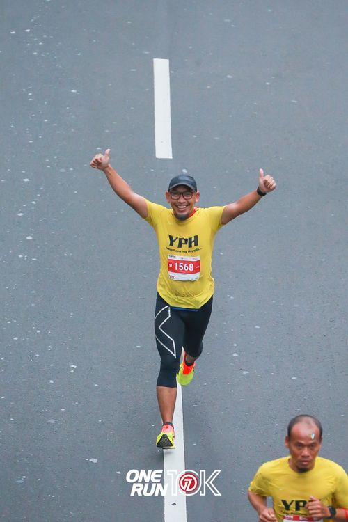 Race photo from ONE RUN 10K 2025