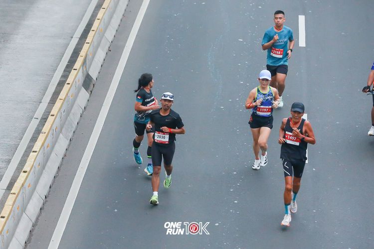 Race photo from ONE RUN 10K 2025