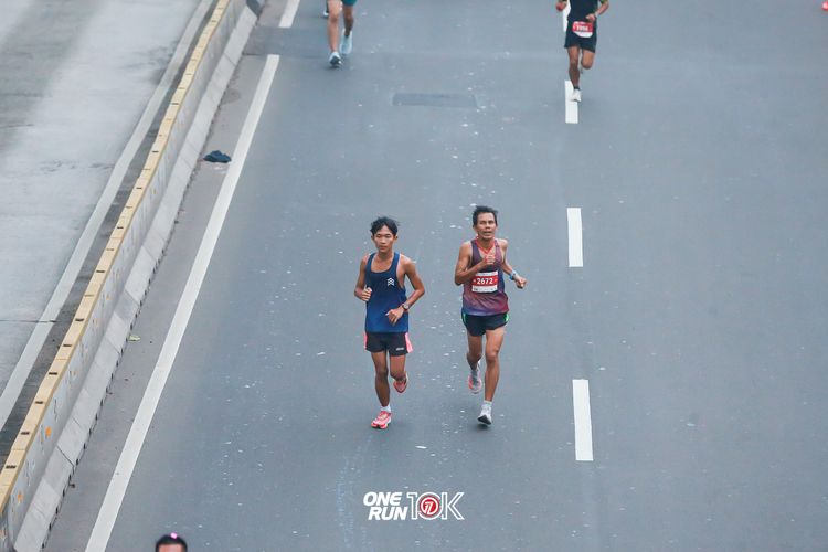 Race photo from ONE RUN 10K 2025