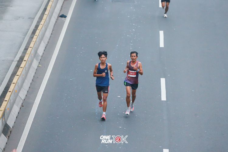 Race photo from ONE RUN 10K 2025