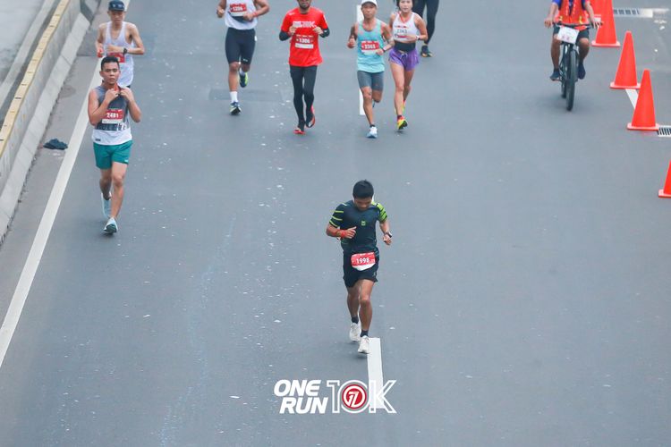 Race photo from ONE RUN 10K 2025