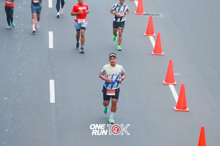 Race photo from ONE RUN 10K 2025