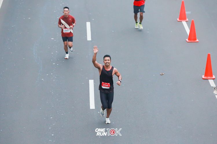 Race photo from ONE RUN 10K 2025
