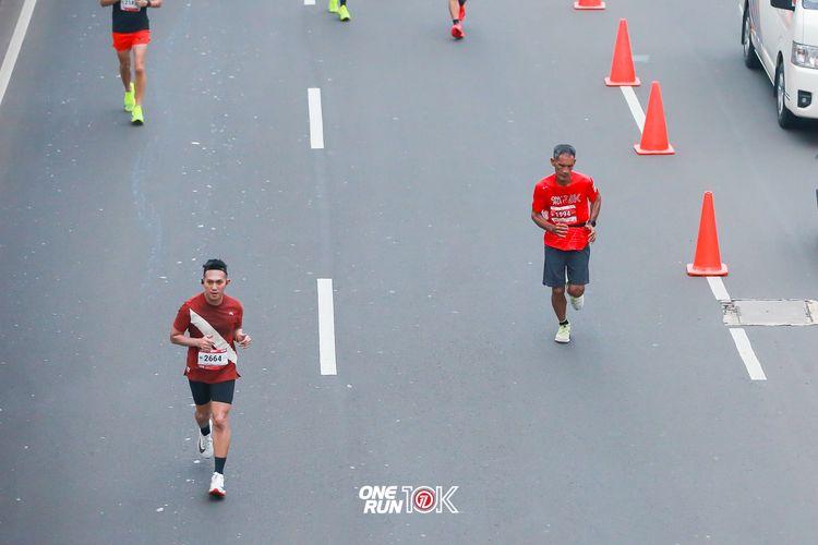 Race photo from ONE RUN 10K 2025