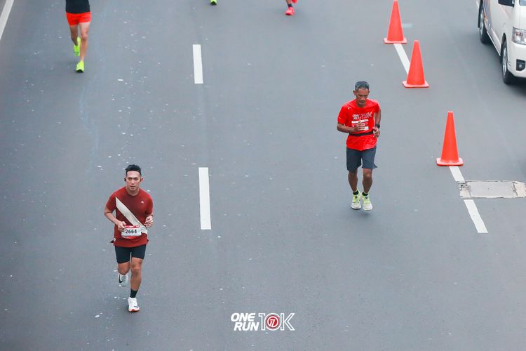 Race photo from ONE RUN 10K 2025