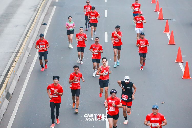 Race photo from ONE RUN 10K 2025