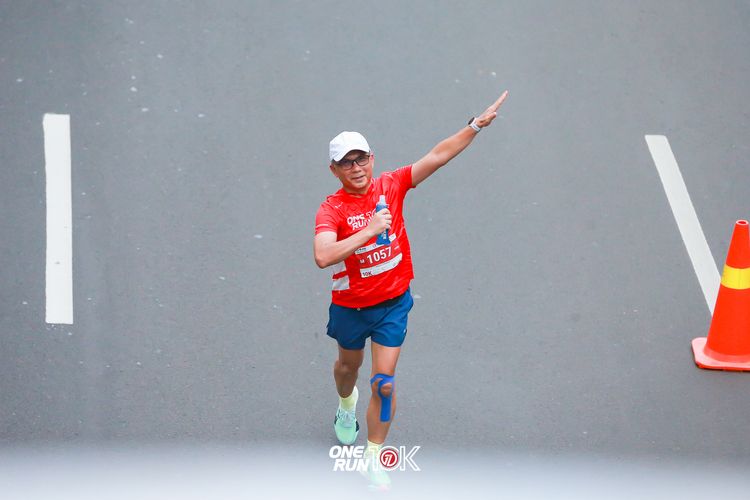 Race photo from ONE RUN 10K 2025