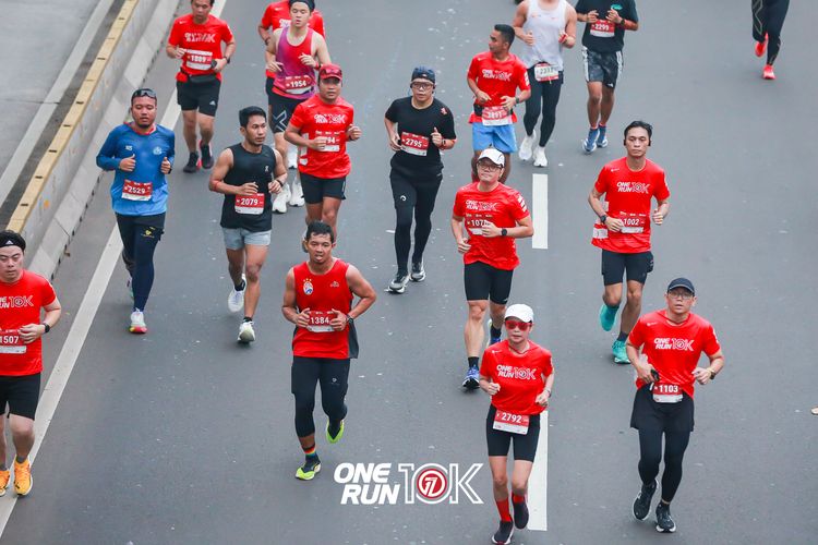 Race photo from ONE RUN 10K 2025