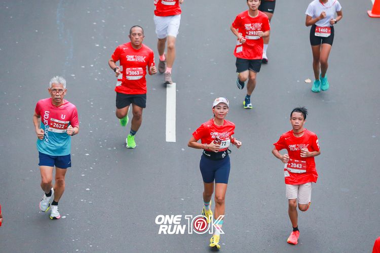 Race photo from ONE RUN 10K 2025