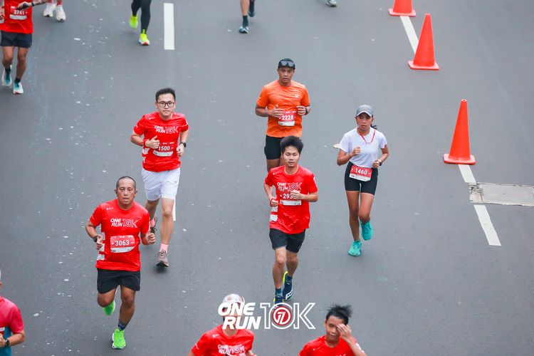 Race photo from ONE RUN 10K 2025