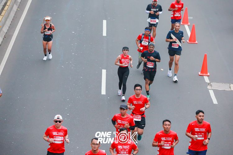 Race photo from ONE RUN 10K 2025