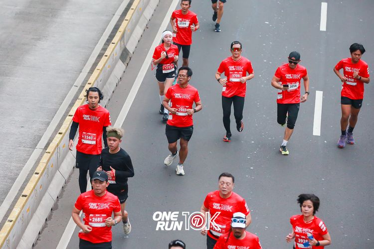 Race photo from ONE RUN 10K 2025