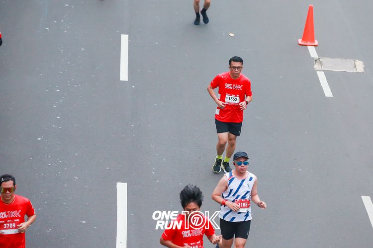 Race photo from ONE RUN 10K 2025