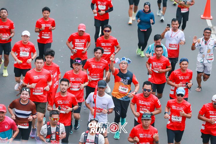Race photo from ONE RUN 10K 2025
