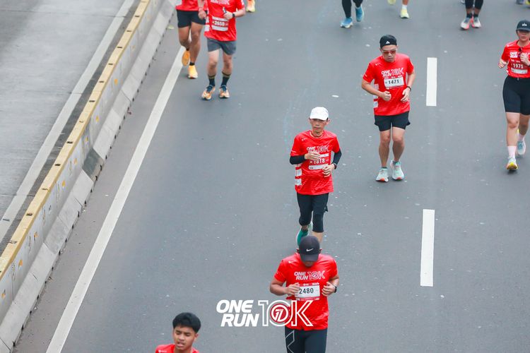 Race photo from ONE RUN 10K 2025