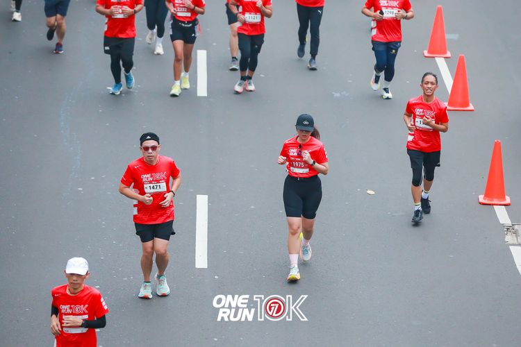 Race photo from ONE RUN 10K 2025