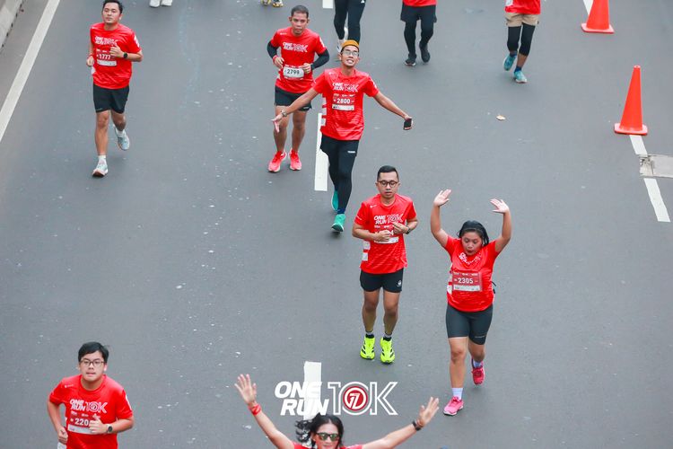 Race photo from ONE RUN 10K 2025