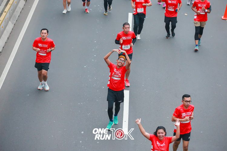 Race photo from ONE RUN 10K 2025
