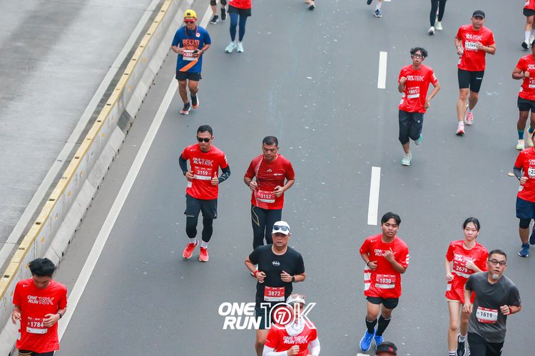 Race photo from ONE RUN 10K 2025