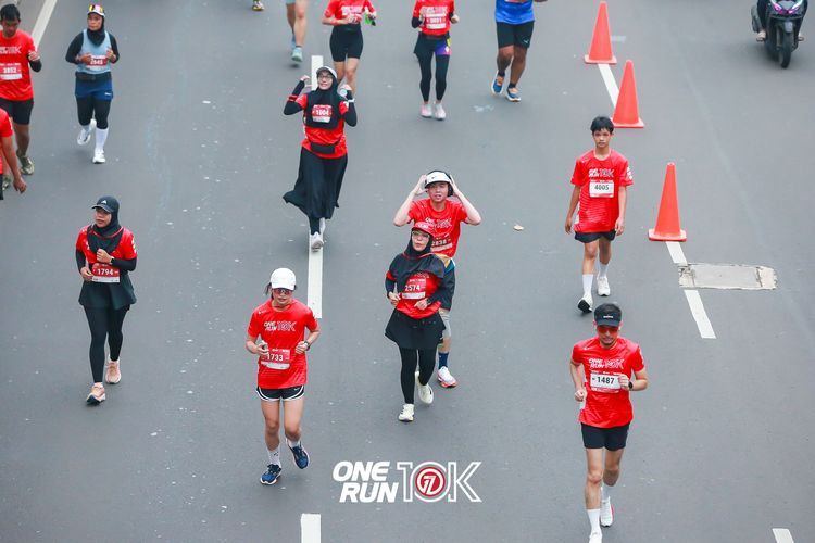 Race photo from ONE RUN 10K 2025