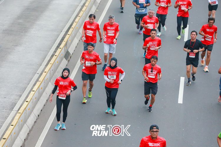 Race photo from ONE RUN 10K 2025