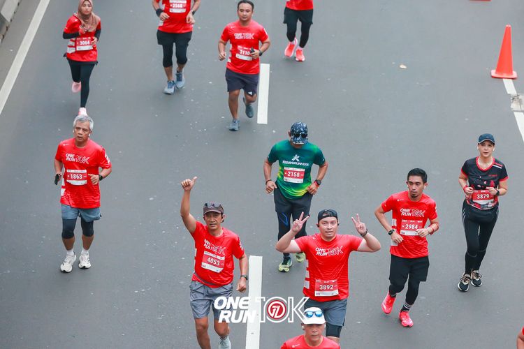 Race photo from ONE RUN 10K 2025
