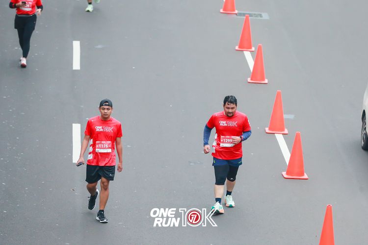 Race photo from ONE RUN 10K 2025