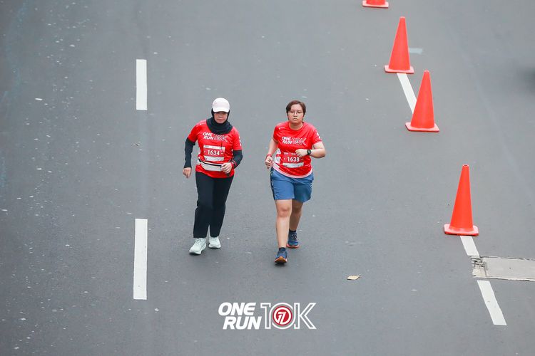 Race photo from ONE RUN 10K 2025