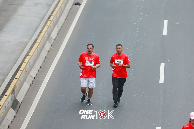 Race photo from ONE RUN 10K 2025