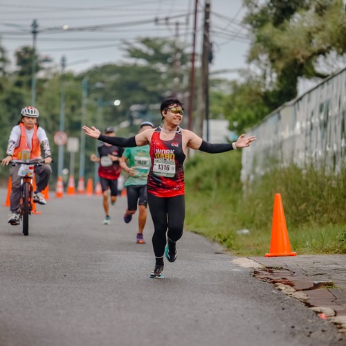 Race photo from ARUTMIN BORNEO RUN 2025