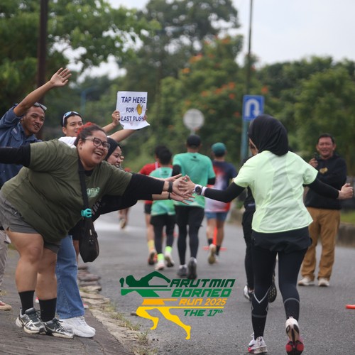 Race photo from ARUTMIN BORNEO RUN 2025